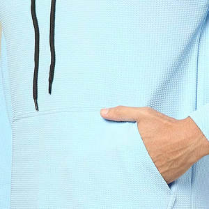 Chándal sólido con capucha de invierno para hombre, conjunto de entrenamiento ligero y duradero de lana de algodón, tela transpirable elegante para mayor comodidad - Product Image 3