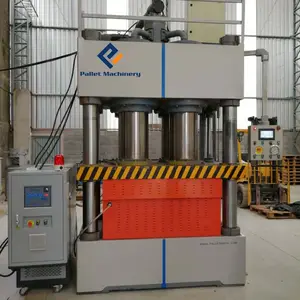 स्वचालित हाइड्रोलिक लकड़ी पैलेट बनाने मशीन उत्पादन लाइन लकड़ी पैलेट गर्म प्रेस मशीन