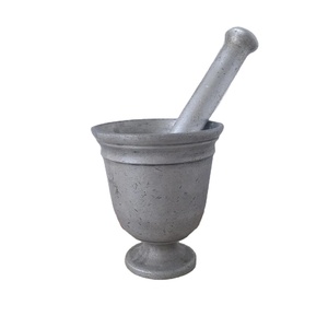 Aluminum fabulous fancy mortar and pestle home restaurant kitchen accessories <b>herb</b> & spice tools granite medicine <b>grinder</b> masher - Product Image 1