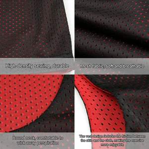 Uniforme de basket-ball personnalisé pour adultes, 100% polyester, jersey respirant antibactérien avec logo personnalisé et impression par sublimation - Product Image 5