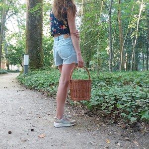 Cheap <b>Mini</b> Rattan Bags Cute Lady Style Purses Handbags Hot Item for Kids Basket <b>Storage</b> Made in Vietnam - Product Image 1