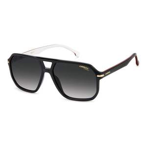 Gafas de Sol para Hombre CARRERA 302 SM4, Ligeras, Ovaladas, Montura Moderna Color Té, Lentes de Cristal con Protección UV400, Material de PC Cómodo, con Logotipo - Product Image 1