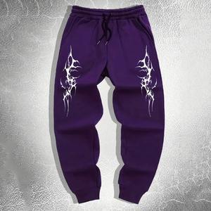 กางเกงผู้ชายผ้าคอตตอน100% 2025ใหม่แห้งเร็วระบายอากาศได้ดีกางเกงขายาวพิมพ์ลาย3D - Product Image 1