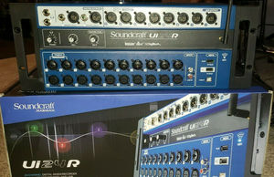 NOUVEAU Mixeur numérique Soundcraft Ui24R 24 canaux avec enregistreur USB multipistes et contrôle sans fil - Product Image 2