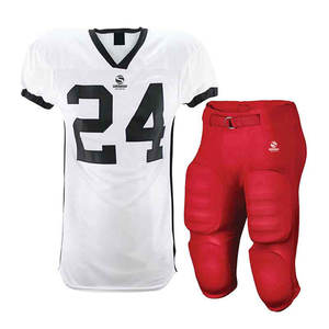 Venta al por mayor de ropa de calle personalizada Jersey de fútbol americano de alta calidad de malla de sublimación transpirable uniformes de fútbol americano - Product Image 4