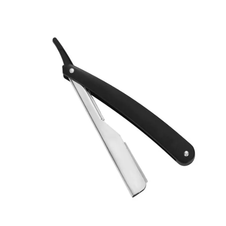 Özelleştirilmiş 2024 sakal katlanır berber tıraş bıçağı aracı profesyonel berber düz kenar tıraş bıçağı