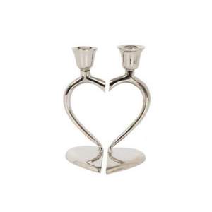 This Stylish and Heavily Made <b>Brass</b> Chamberstick Has a Wide Round Top with Raised Central Candle Holder and Stands - Product Image 2