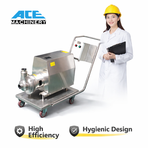 Pompe centrifuge sanitaire haute pression SS304/SS316 certifiée CE/ISO / Moteur Siemens pour l'eau potable - Product Image 1