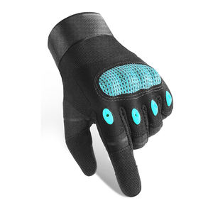 Gants de moto pour adultes en polyester 100% avec logo personnalisé, respirants, à séchage rapide, anti-UV, pour la course - Product Image 3