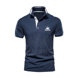 Camiseta Polo para hombre de etiqueta privada Camiseta Polo cómoda para hombre Camiseta Polo de gran tamaño para hombre en oferta - Product Image 1