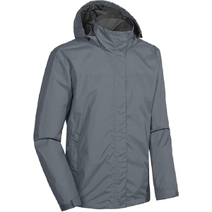 Veste coupe-vent décontractée en nylon solide de haute qualité pour hommes Manteaux extérieurs étanches à fermeture éclair Veste en nylon - Product Image 6