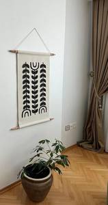 Elegante colgante de pared hecho a mano de mandala, panel de madera, acento decorativo perfecto para dormitorios, estudios de yoga, esquinas de meditación - Product Image 2
