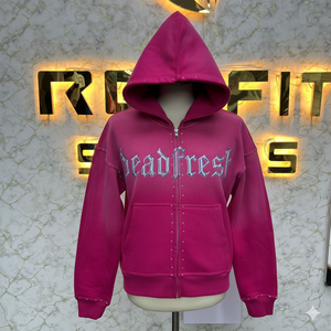 เสื้อฮู้ดสำหรับผู้ชายเสื้อฮู้ดแบบมีซิปพิมพ์ลายพัฟดีไซน์ยอดนิยม - Product Image 1