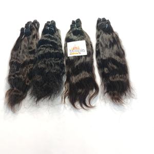 Vente en gros Extensions de cheveux humains droits bruts non traités Perruque ondulée à cuticules alignées sans cheveux vietnamiens - Product Image 2