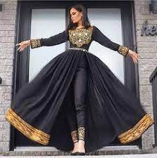 Vestidos tradicionales afganos para mujer de la mejor calidad, Color negro, recién llegados, para boda y fiesta, ropa de invierno y verano - Product Image 3