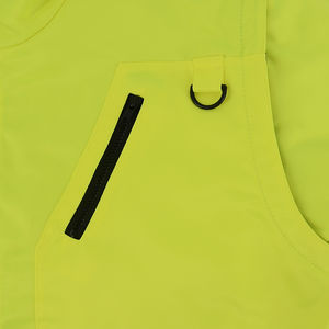 Veste de travail haute visibilité respirante pour hommes, fournie par l'usine, veste de sécurité réfléchissante, vêtements de sécurité en coton haute visibilité - Product Image 4