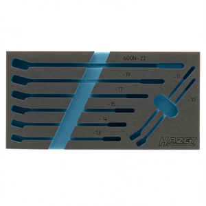 Inserto de Espuma Suave de 2 Componentes Hazet para Cajas de Herramientas 163-292/8, Accesorio - Product Image 2