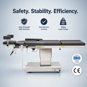 Mesa <span class=keywords><strong>de</strong></span> Operaciones Oftálmicas Eléctrica, Cama <span class=keywords><strong>de</strong></span> Cirugía Ocular <span class=keywords><strong>de</strong></span> Baja Altura con Doble Motor y Respaldo Ajustable - Product Image 4