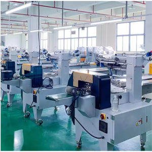 Máquina Automática de Empaquetado de Almohadas, Máquina de Envasado de Almohadas Recíproca Totalmente Automática para Snacks, Dulces, Pan, Frutas - Product Image 3