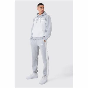 Sweat à capuche épais en coton biologique 100% pour hommes, motif solide, perlé, brodé, long XL, hiver, teint uni - Product Image 6