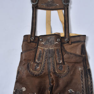 2025 hommes Lederhosen bavarois Lederhosen Shorts costume bavarois Suite personnalisée allemand Lederhosen Shorts Oktoberfest Shorts - Product Image 5