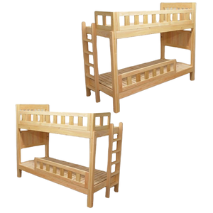 Litera de madera de lujo, litera de madera maciza con escalera para niños, muebles, cama doble de Indonesia - Product Image 6