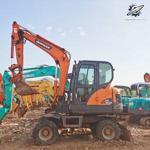 รถขุดดูซาน DX60 มือสอง ของแท้จากเกาหลี ขนาด 6 ตัน รถขุดขนาดเล็ก รถขุดตีนตะขาบ - Product Image 6