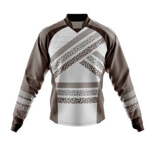 Maillot de paintball en polyester sublimé personnalisable pour les jeux de tir en plein air pour hommes avec impression de haute qualité - Product Image 1
