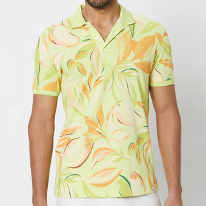 Polo de sublimación para hombre personalizado de alta calidad profesional, polo con estampado de logotipo personalizado para hombre - Product Image 1