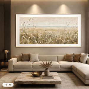 High Quality Floral Oil <b>Canvas</b> Wall Art Vietnam Edition HALO Brand Original Handmade Digital Printed Painting <b>Frame</b> F6-A6 Model - Product Image 6