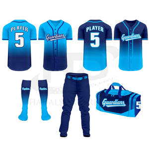 โลโก้ที่กําหนดเองพิมพ์โรงงานชุดเบสบอลทําชุดเบสบอลชุดเบสบอลออกแบบไม่ซ้ําใคร - Product Image 1