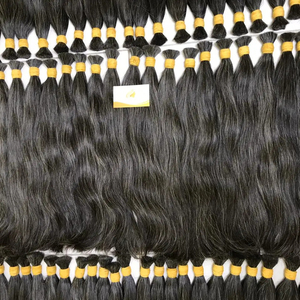 ผมมนุษย์ผสมแบบมีผมแท้แบบเรมี่บริสุทธิ์สำหรับ100% ฟอกสีผมจริงจากโรงงาน - Product Image 1