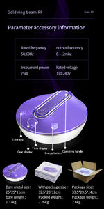 Máquina de Belleza Antienvejecimiento 9 en 1, Portátil, con Pantalla Táctil, Reafirmante, Lifting Facial, para Ojos y Piel, Masajeador de Belleza - Product Image 3