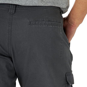 Pantalon de travail décontracté pour homme, grande taille, coton, taille élastique, multi-poches, coupe droite, ample, cargo, léger, respirant - Product Image 5