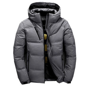 Nouvelle veste à capuche élégante pour hommes personnalisé respirant imperméable surdimensionné hiver haute rue Style avant Logo - Product Image 2