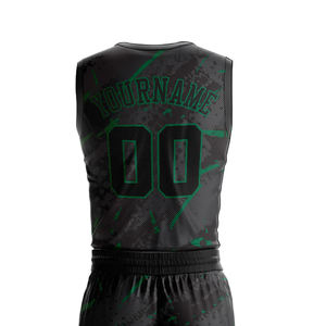 2025 dernière conception vêtements de sport uniformes de basket-ball Logo personnalisé maillot de basket-ball de couleur unie et ensemble de shorts - Product Image 6