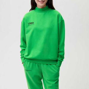 100% trajes atléticos de algodón para hombre, conjuntos de Sudadera con capucha bordados de 2 piezas, ropa informal para correr para invierno - Product Image 5