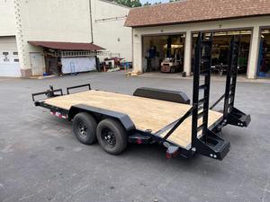 Nouvelle semi-remorque à plateau basculant à essieu tandem 7x18 10k en acier à vendre - Product Image 6