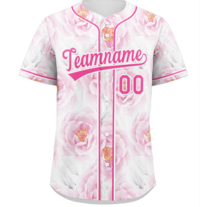 ชุดเสื้อเบสบอลมืออาชีพแบบกำหนดเอง ระบายอากาศได้ดี แห้งเร็ว พร้อมสีและโลโก้แบบกำหนดเอง สำหรับนักกีฬาซอฟต์บอล - Product Image 2