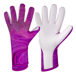 Gants de gardien de but en cuir, forte adhérence, antidérapants, ajustables, respirants, tailles 6-10 pour gardien de but de football, enfants, jeunes, adultes - Product Image 4