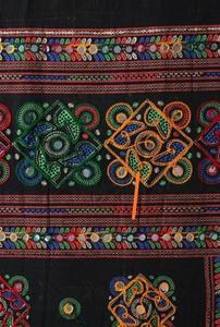 Nueva llegada indio Rajasthani mano trabajo largo Dupatta para mujeres estilo tradicional espejo trabajo bufanda para boda - Product Image 3