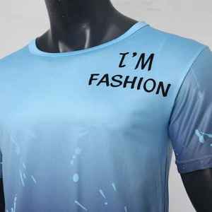 Conjunto de Shorts Casuales para Hombre, Verano 2025, Camiseta de Manga Corta, Conjunto de 2 Piezas, Diseño Ojo de Halcón, Deportivo, Algodón-Poliéster - Product Image 3