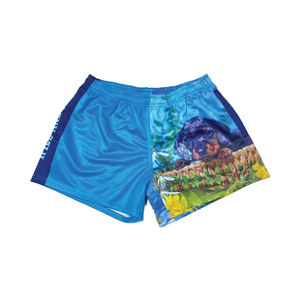 Pantalones Cortos de Rugby Transpirables Personalizados con Bolsillos con Cremallera, Impresión por Sublimación Personalizada, Pantalones Cortos de Fútbol Personalizados - Product Image 4