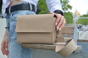 Bolso de Mano Cruzado de Diseño Retro de Lujo para Mujer, Cuero Genuino de Alta Calidad, Fácil de Llevar, para Todas las Temporadas, LCBB-0158 - Product Image 2