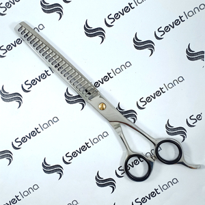 MEILLEURE VENTE 7.25 Pouces Professionnel Chien Toilettage Ciseaux Courbés Chunkers Ciseaux Amincissement Ciseaux Pet Toilettage Produits De Nettoyage - Product Image 3