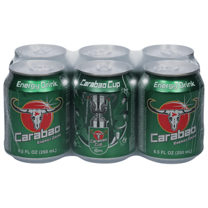 Boisson Énergisante Carabao en Gros (8,5 Fl Oz) 250ml – Boîte Complète de 24 – Édition Diététique Sportive Rafraîchissante pour un Boost d'Énergie - Product Image 1