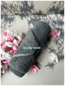 Serviette de toilette rectangulaire en coton, jetable, écologique, à séchage rapide, pour usage domestique - Product Image 4