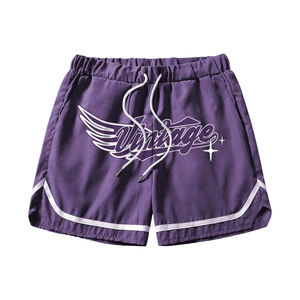 Custom Printed Vintage Sports <b>Shorts</b> High-Quality Custom Designs Breathable Fabric Workout gym Trendy Streetwear <b>for</b> <b>Men</b> - Product Image 2