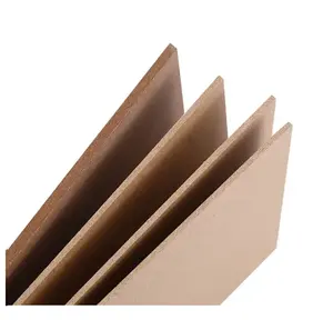 Fiberboards Pet Plastic Coating Finish Filmed Pvc Coated Mdf Panel High Gloss Pet Melamine Faced Board