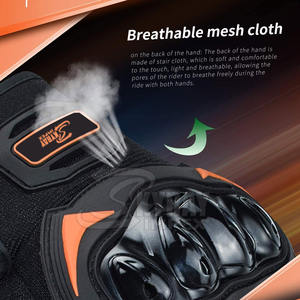 Gants de course de haute qualité Top tendance gants de moto à écran tactile avec cuir nouveauté sécurité premier équipement d'équitation - Product Image 3